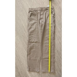 Wrangler Khaki Tan Cargo Pants Size 30x32 Men's Straight Leg Outdoor Work